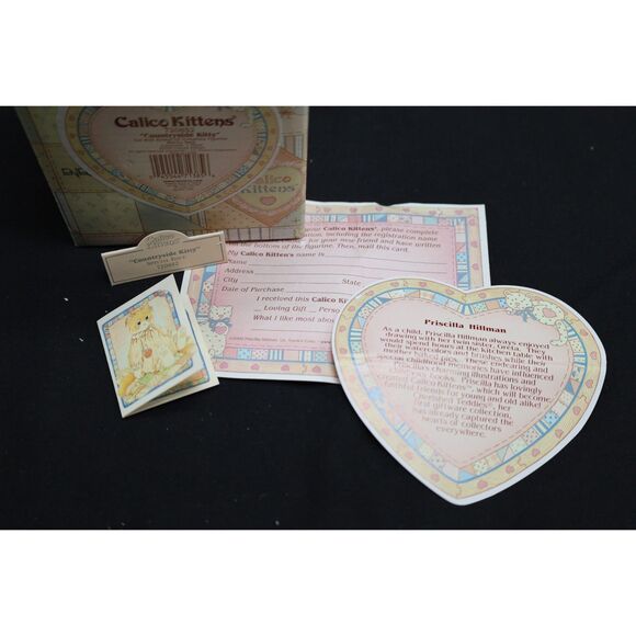 Enesco Calico Kittens "Countryside Kitty" - Picture 4 of 7